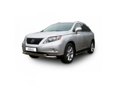 Защита переднего бампера Arbori d76+d57 двойная LEXUS RX-350 2009-2012