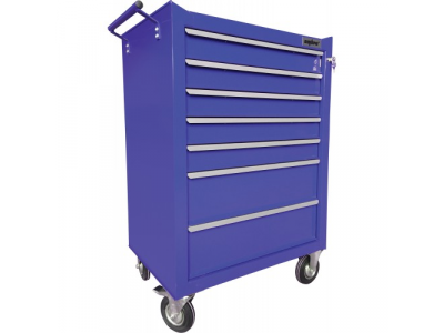 Тележка инструментальная 7-ми полочная (синяя)