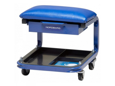 NORDBERG СИДЕНЬЕ РЕМОНТНОЕ N30S1 на колесах с выдвижным ящиком от NORDBERG NORDBERG СИДЕНЬЕ РЕМОНТНОЕ N30S1 на колесах с выдвижным ящиком