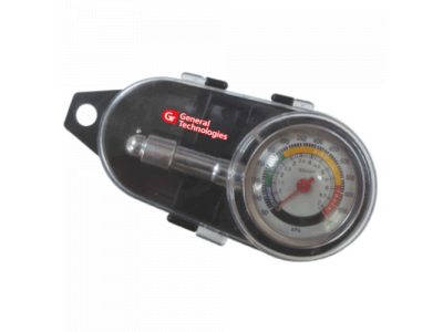 Манометр шинный стрелочный General Technologies GT-MT02 в пластиковом кейсе /100 от GENERAL TECHNOLOGIES Манометр шинный стрелочный General Technologies GT-MT02 в пластиковом кейсе /100
