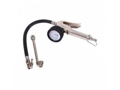 Подкачка шин с манометром и доп. насадкой от LICOTA Подкачка шин с манометром и доп. насадкой