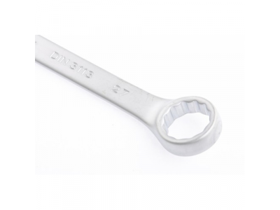 Ключ комбинированный, 27 мм, CrV, матовый хром// MATRIX от MATRIX Ключ комбинированный, 27 мм, CrV, матовый хром// MATRIX