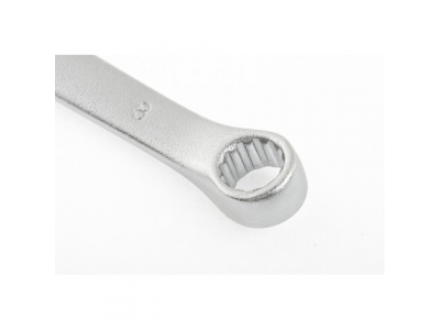 Ключ комбинированный, 8 мм, CrV, матовый хром// STELS от STELS Ключ комбинированный, 8 мм, CrV, матовый хром// STELS