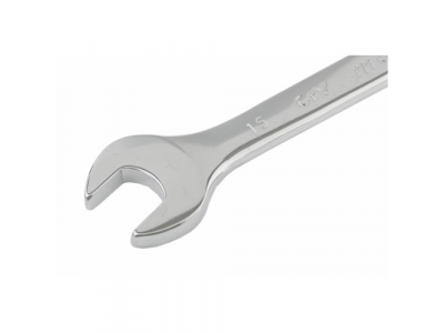 Ключ комбинированный, 15 мм, CrV, полированный хром// MATRIX от MATRIX Ключ комбинированный, 15 мм, CrV, полированный хром// MATRIX