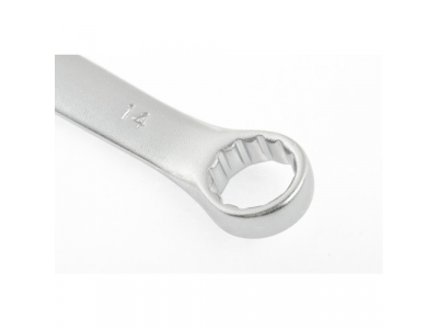 Ключ комбинированный, 14 мм, CrV, матовый хром// STELS от STELS Ключ комбинированный, 14 мм, CrV, матовый хром// STELS