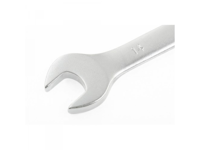 Ключ комбинированный, 14 мм, CrV, матовый хром// STELS от STELS Ключ комбинированный, 14 мм, CrV, матовый хром// STELS