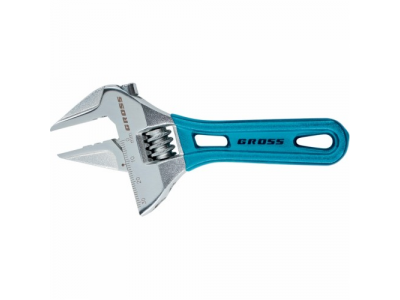 Ключ разводной, 250 мм,CrV, укороченная ручка //GROSS от GROSS Ключ разводной, 250 мм,CrV, укороченная ручка //GROSS