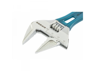 Ключ разводной, 150 мм,CrV, укороченная ручка //GROSS от GROSS Ключ разводной, 150 мм,CrV, укороченная ручка //GROSS