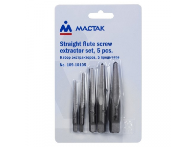 Набор экстракторов, 5 предметов, МАСТАК от МАСТАК Набор экстракторов, 5 предметов, МАСТАК