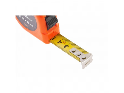 Рулетка Classic, 3 м х 16 мм, пластиковый корпус// SPARTA