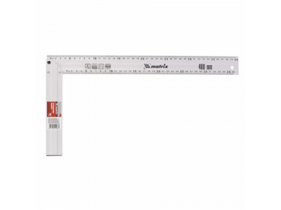 Угольник, 400 мм, алюминиевый, литой// MATRIX от MATRIX Угольник, 400 мм, алюминиевый, литой// MATRIX