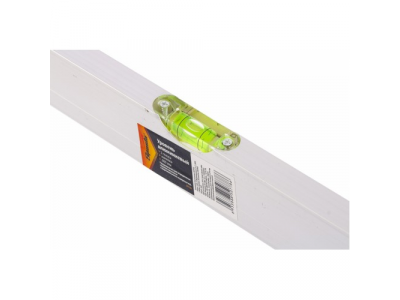 Уровень алюминиевый, 600 мм, 2 глазка, линейка// SPARTA