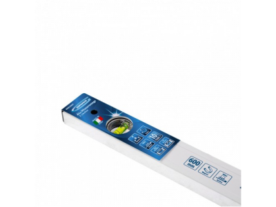 Уровень алюминиевый, 600 мм, фрезерованный, 3 глазка, магнитный Gross от GROSS Уровень алюминиевый, 600 мм, фрезерованный, 3 глазка, магнитный Gross