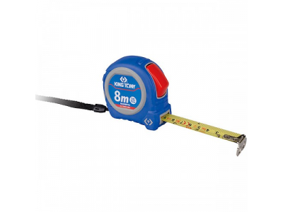 Рулетка измерительная 8 м, магнитный крюк, KING TONY от KING TONY Рулетка измерительная 8 м, магнитный крюк, KING TONY