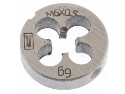 Плашка М6 х 0,5 мм// СИБРТЕХ