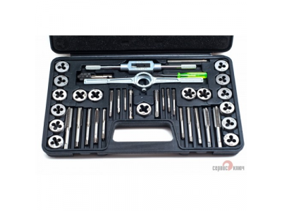 СЕРВИС КЛЮЧ 77570 Набор автомобильных метчиков и плашек от Сервис ключ СЕРВИС КЛЮЧ 77570 Набор автомобильных метчиков и плашек