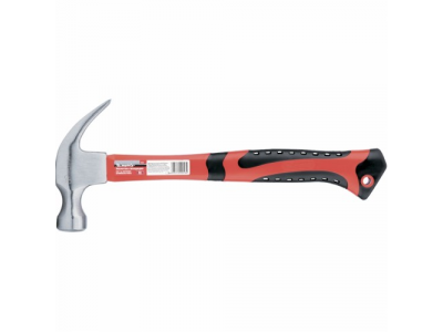 Молоток-гвоздодер, 450 г, боек 27 мм, фибергласовая обрезиненная рукоятка// MATRIX от MATRIX Молоток-гвоздодер, 450 г, боек 27 мм, фибергласовая обрезиненная рукоятка// MATRIX