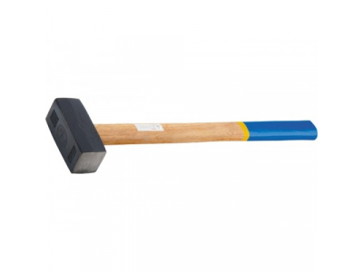 Кувалда, 6000 г, кованая головка, деревянная рукоятка// СИБРТЕХ