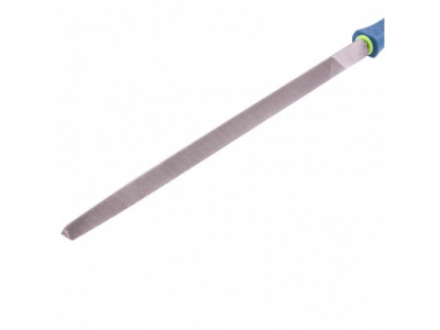 Напильник, 300 мм, трехгранный, двухкомпонентная рукоятка, №2 Сибртех от СИБРТЕХ Напильник, 300 мм, трехгранный, двухкомпонентная рукоятка, №2 Сибртех