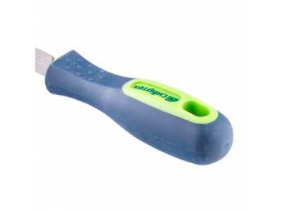 Напильник, 300 мм, трехгранный, двухкомпонентная рукоятка, №2 Сибртех от СИБРТЕХ Напильник, 300 мм, трехгранный, двухкомпонентная рукоятка, №2 Сибртех