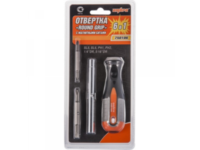 Отвертка 6 в 1, Ombra 750106