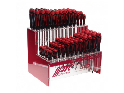 JTC Набор отверток силовых 84 предмета на стенде JTC