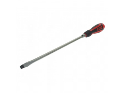 JTC Отвертка шлицевая SL 8.0х250мм усиленная со сквозным стержнем JTC
