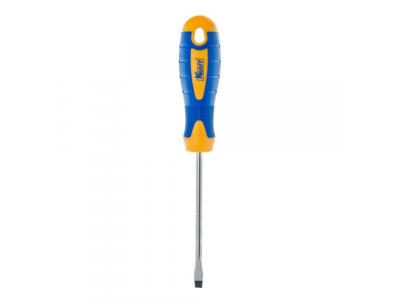 Отвертка шлицевая 3х100 ( Cr-V; двухкомп. рукоятка; намагничен. наконечник)