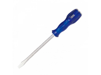 Отвертка шлицевая Slotted 8,0 мм 150 мм, силовая, пластиковаяручка KING TONY от KING TONY Отвертка шлицевая Slotted 8,0 мм 150 мм, силовая, пластиковаяручка KING TONY