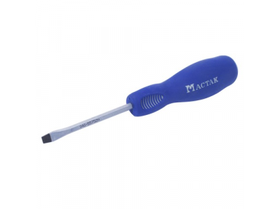 Отвертка шлицевая Slotted 5.5x75 мм, силовая, держатель, МАСТАК от МАСТАК Отвертка шлицевая Slotted 5.5x75 мм, силовая, держатель, МАСТАК