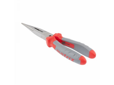 Длинногубцы прямые , 160мм, двухкомпонентные рукоятки// MATRIX PROFESSIONAL