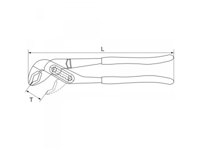 Клещи переставные 250 мм