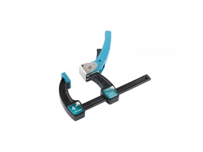 Струбцина реечная быстрозажимная,металлический корпус,рычажный храповый механизм, 4"/100 мм// GROSS