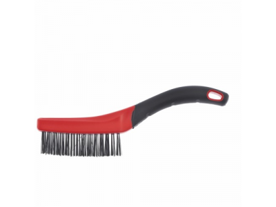 Щетка зачистная 3-х рядная, двухкомпонентная рукоятка MATRIX от MATRIX Щетка зачистная 3-х рядная, двухкомпонентная рукоятка MATRIX