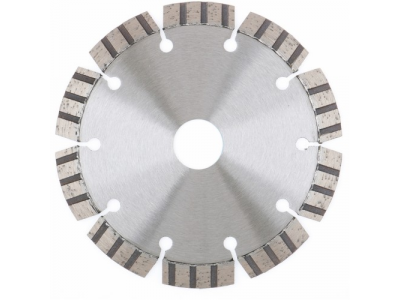 Диск алмазный ф 125х22,2 мм., лазерная приварка турбо-сегментов, сухое резание GROSS от GROSS Диск алмазный ф 125х22,2 мм., лазерная приварка турбо-сегментов, сухое резание GROSS