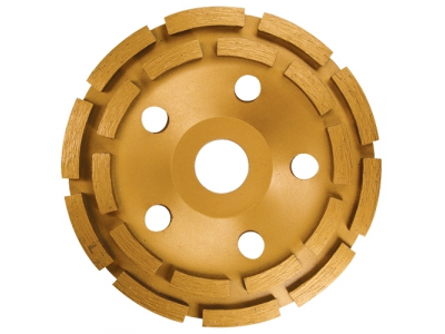 Чашка алмазная зачистная, 115 мм, двухрядная MATRIX от MATRIX Чашка алмазная зачистная, 115 мм, двухрядная MATRIX