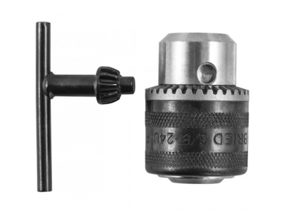 Патрон трехкулачковый с ключом для дрели RAD1018 в сборе