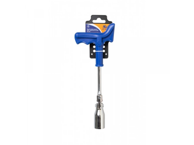 Ключ свечной усиленный с пластиковой рукояткой, 21мм Master от KRAFT Ключ свечной усиленный с пластиковой рукояткой, 21мм Master