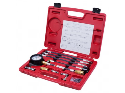Компрессометр бензиновый, 0-21 атм, кейс, 19 предметов, МАСТАК от МАСТАК Компрессометр бензиновый, 0-21 атм, кейс, 19 предметов, МАСТАК