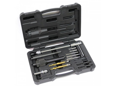 Набор для обслуживания колодцев свечей накаливания, кейс, 16 предметов от МАСТАК Набор для обслуживания колодцев свечей накаливания, кейс, 16 предметов