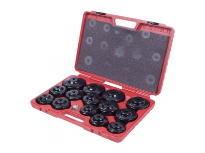 Набор съёмников масляных фильтров, 15 предметов, МАСТАК от МАСТАК Набор съёмников масляных фильтров, 15 предметов, МАСТАК