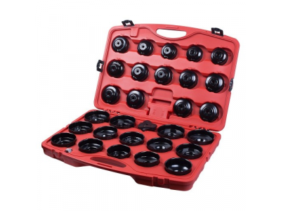 Набор съёмников масляных фильтров, 30 предметов, МАСТАК от МАСТАК Набор съёмников масляных фильтров, 30 предметов, МАСТАК