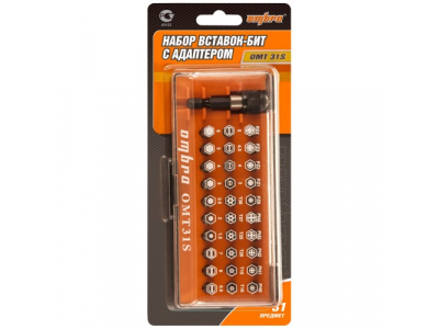 Набор бит, 31 предмет, Ombra OMT31S от OMBRA Набор бит, 31 предмет, Ombra OMT31S