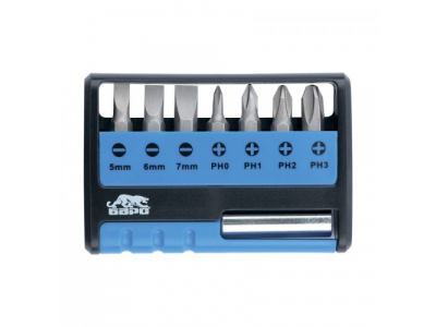 Набор бит с магнитным держателем, 8 шт.//БАРС от БАРС Набор бит с магнитным держателем, 8 шт.//БАРС