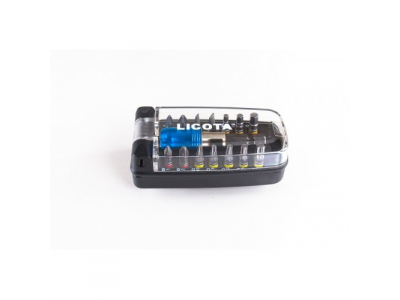 Набор торсионных бит 1/4" с магнитным держателем 15 пр. от LICOTA Набор торсионных бит 1/4" с магнитным держателем 15 пр.