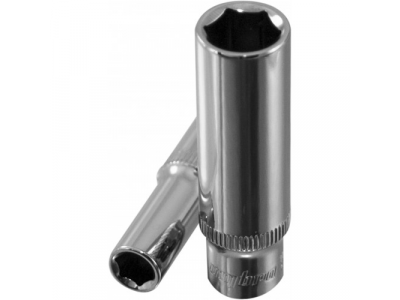 Головка торцевая глубокая 1/4"DR 13 мм -- , Ombra 114113