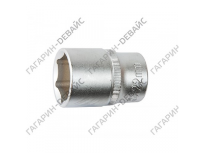 Головка торцевая "APELAS" CS-4SK22CB 1/2"DR 6-гранник, хром-ванадий, 22 мм от APELAS Головка торцевая "APELAS" CS-4SK22CB 1/2"DR 6-гранник, хром-ванадий, 22 мм