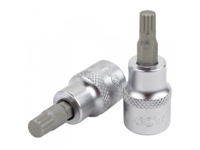 Головка торцевая с вставкой spline 1/2" M8 L=55мм