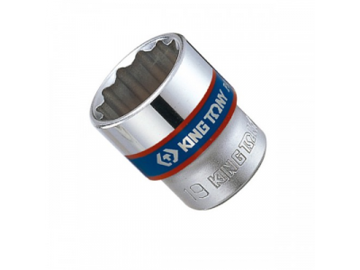 Головка торцевая стандартная двенадцатигранная 3/8", 11 мм, KING TONY