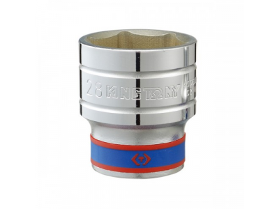 Головка торцевая стандартная шестигранная 1/2", 10 мм, KING TONY